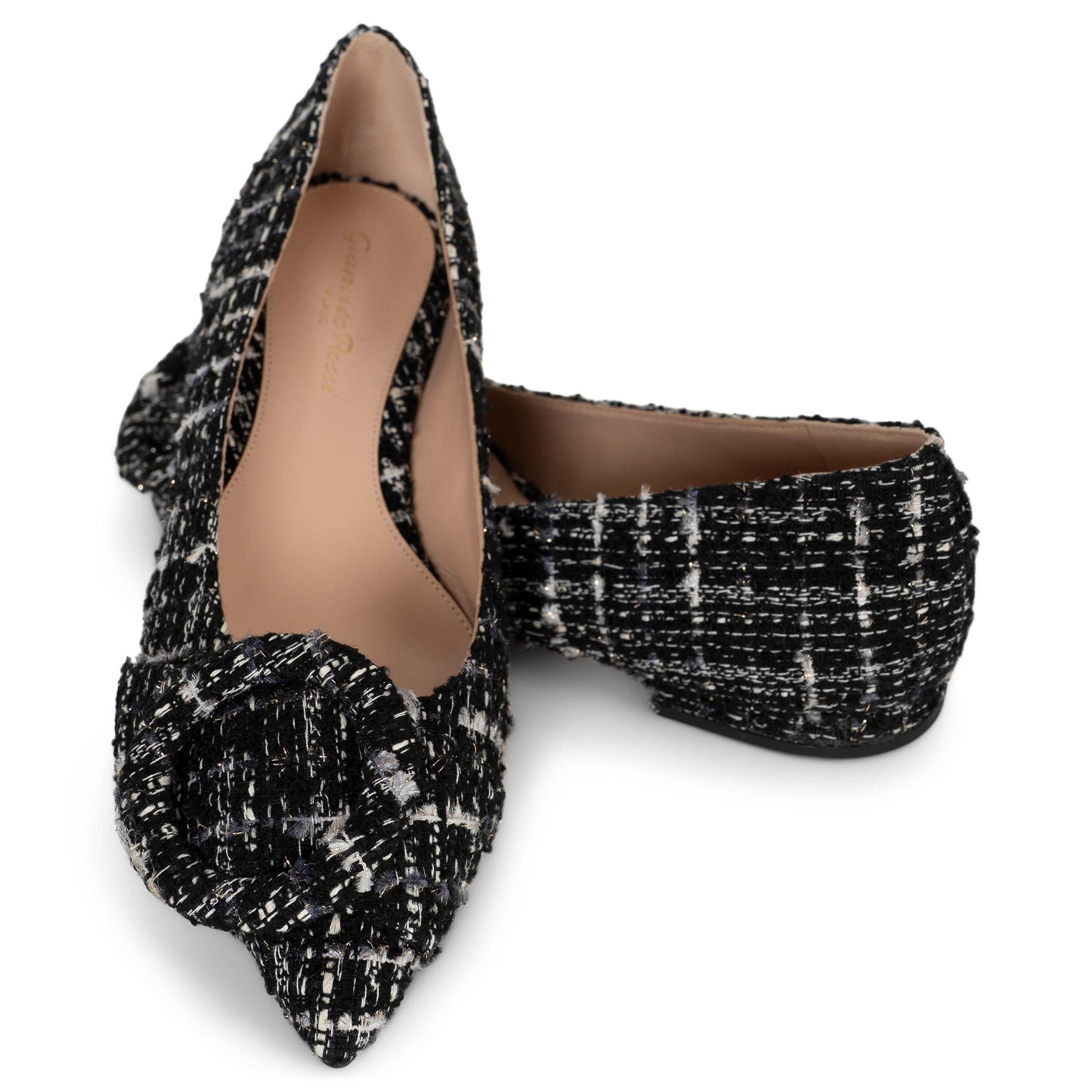 GIANVITO ROSSI noir 2024 VENEZIA BOUCLE Chaussures 36 en vente 1