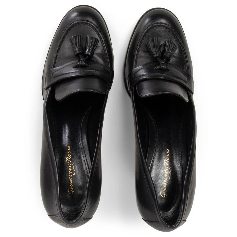 Gianvito Rossi Gianvito Rossi Black leather loafer main image 1