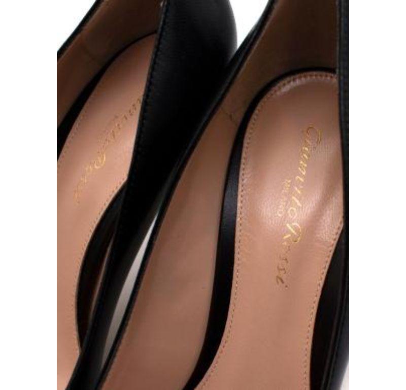 Gianvito Rossi Black Patent Pump Heels For Sale at 1stDibs