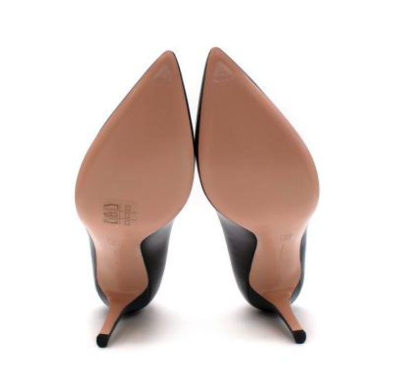 Gianvito Rossi Black Patent Pump Heels For Sale at 1stDibs