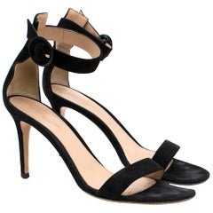 Gianvito Rossi Black Portofino 85 Pumps US 8