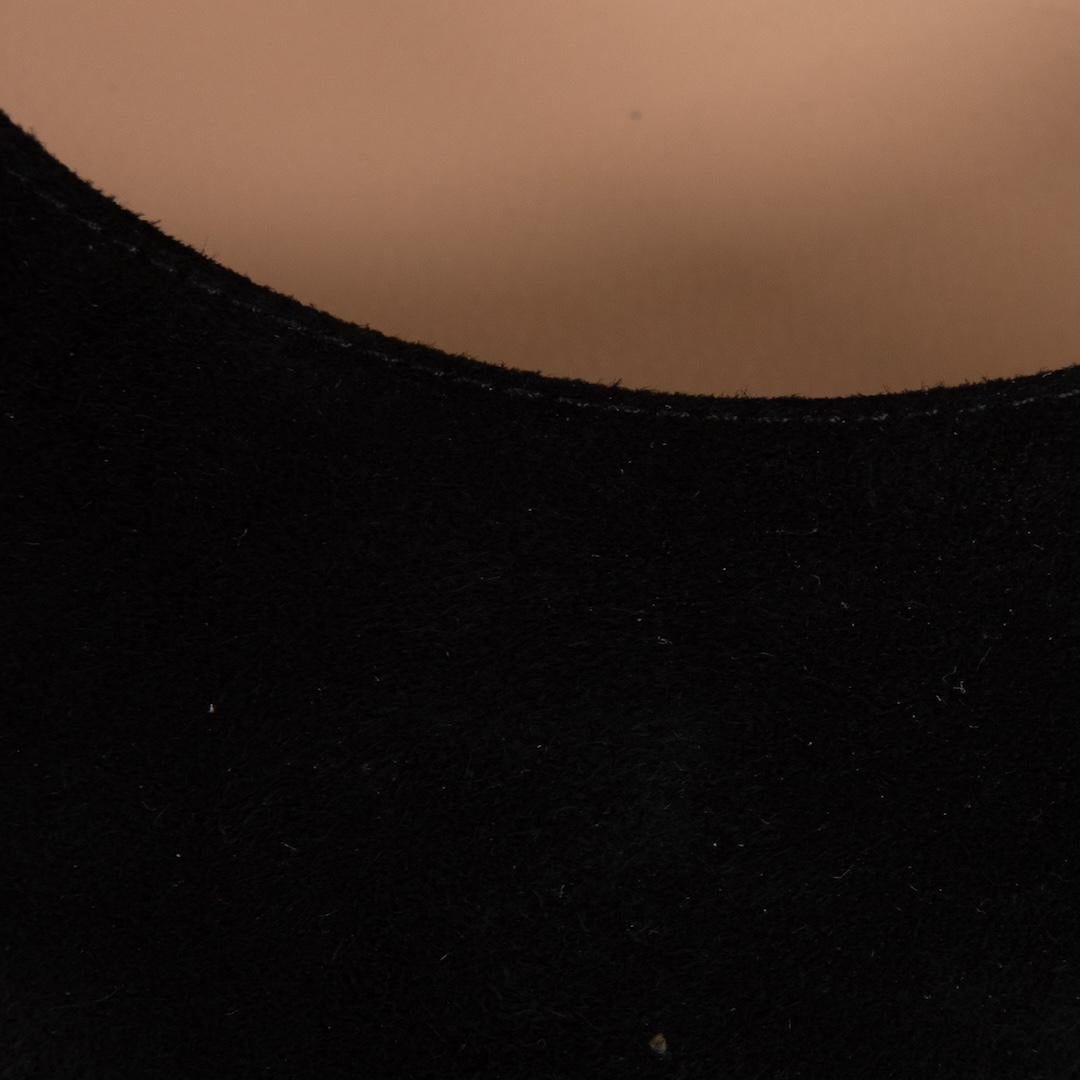 Gianvito Rossi Chaussures à talons en daim noir Taille IT 38 Pour femmes en vente