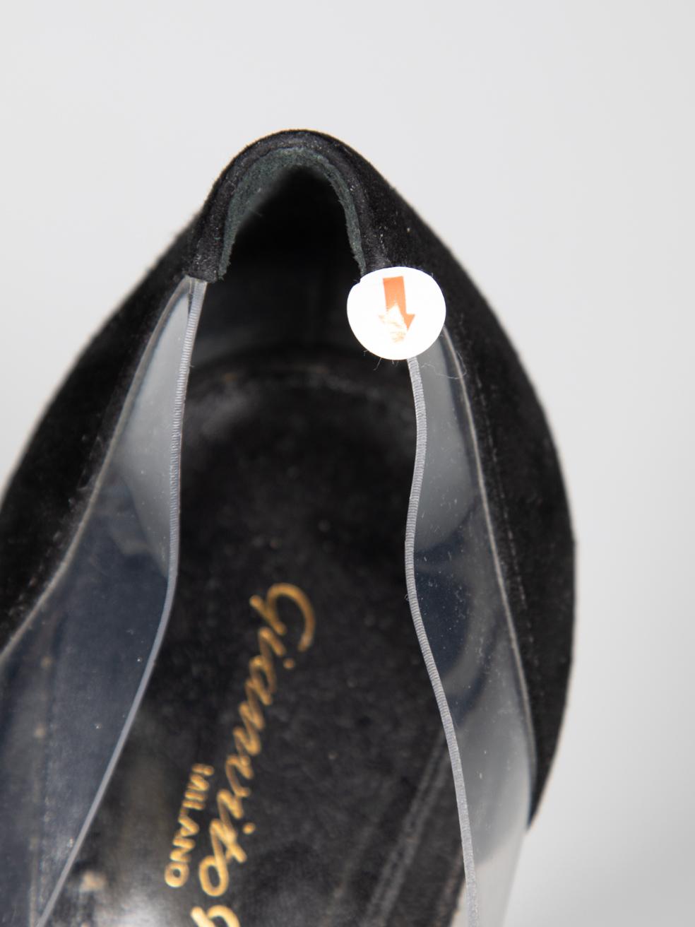 Gianvito Rossi Escarpins en daim noir Taille IT 40 3