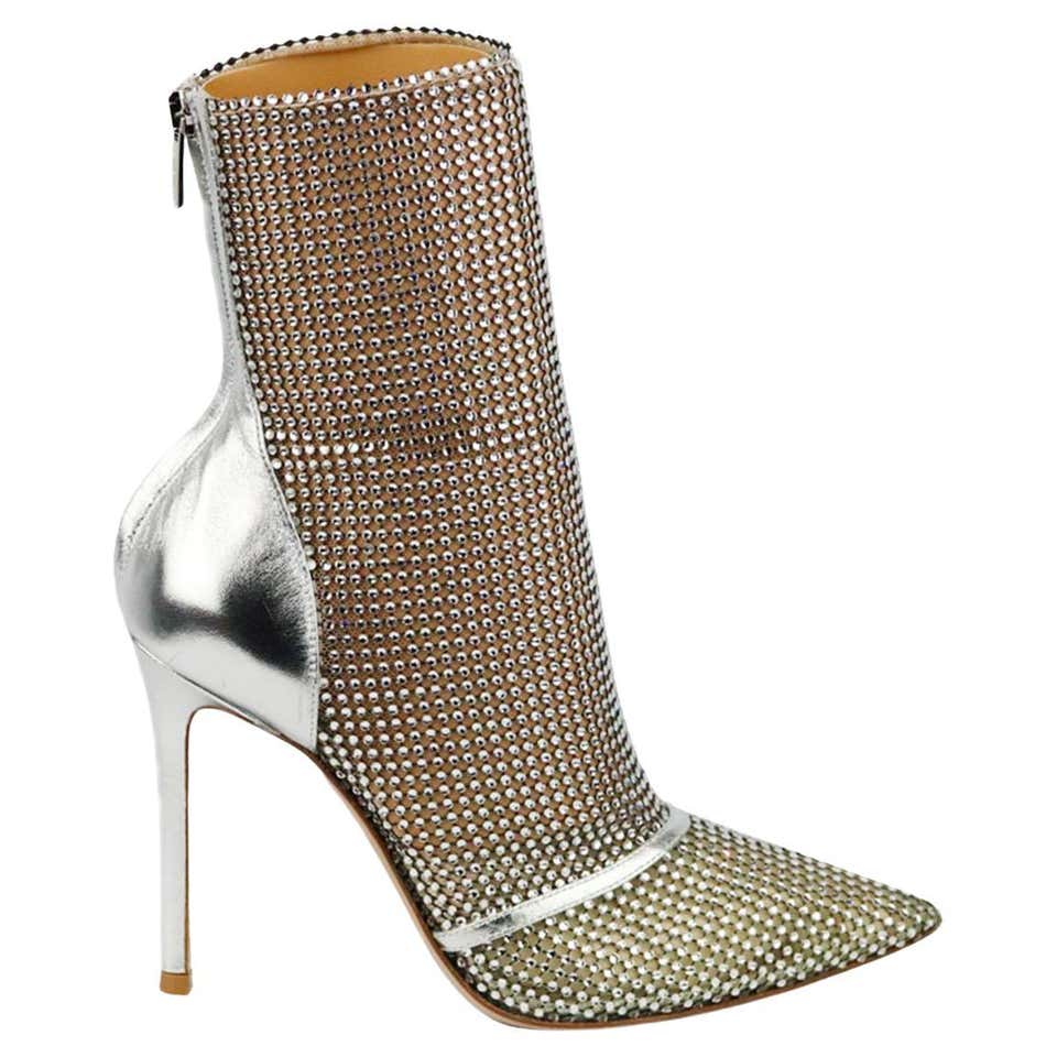 Gianvito Rossi Olive Green Suede Knee-High Boots 39 at 1stDibs | olive green knee high boots