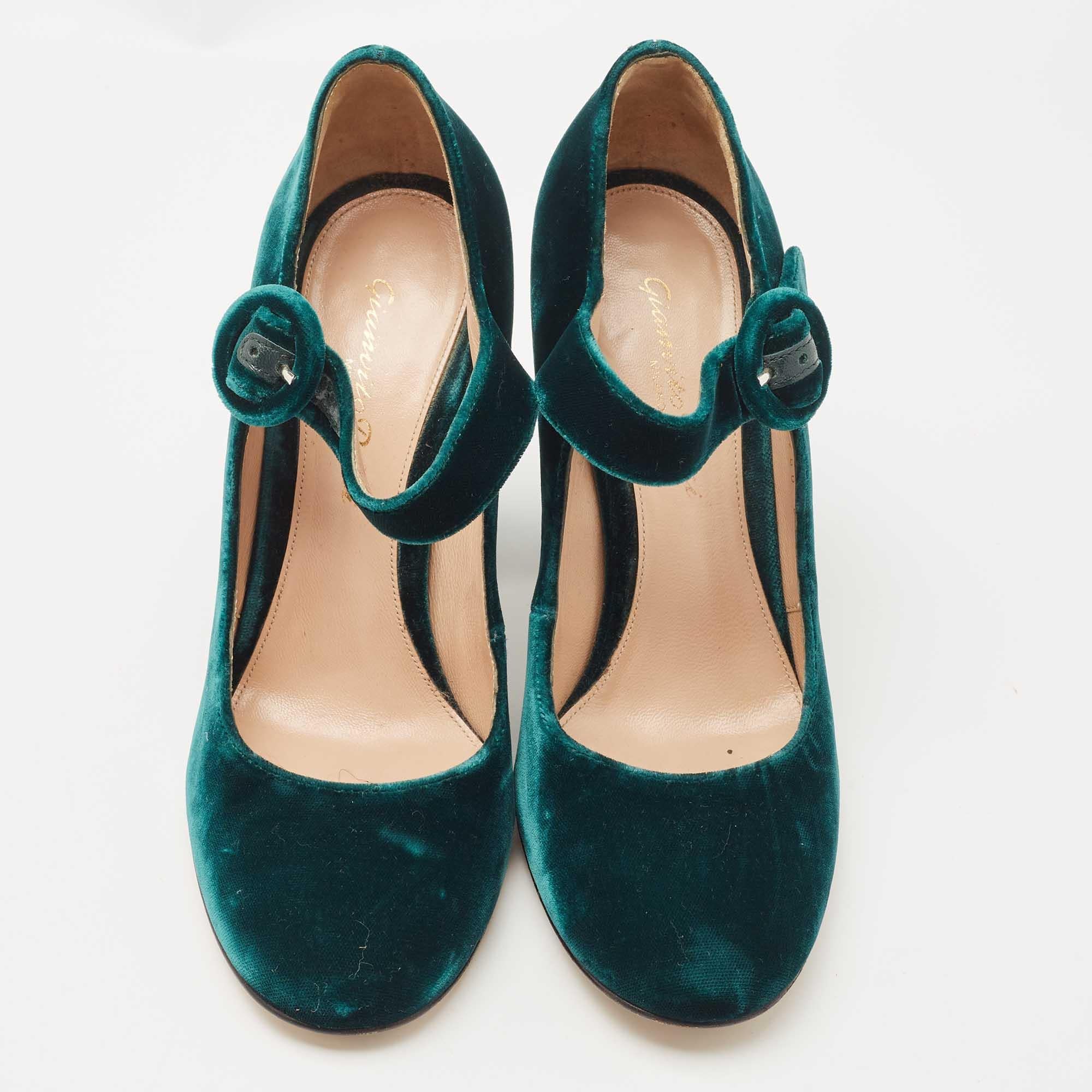 Nero Gianvito Rossi Greene & Greene Lorrain Mary Jane Pumps Misura 36 in vendita