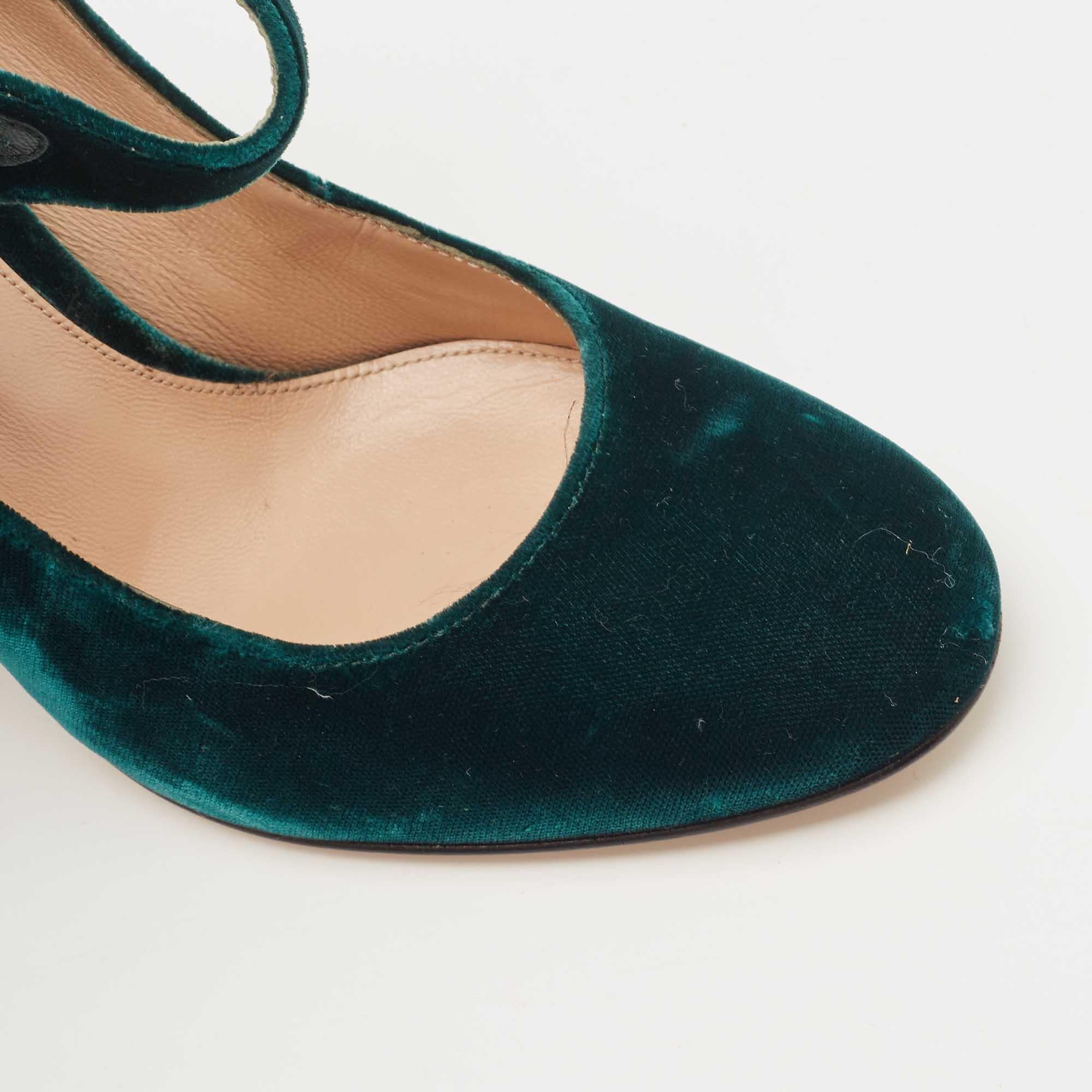 Gianvito Rossi Greene & Greene Lorrain Mary Jane Pumps Misura 36 in vendita 3