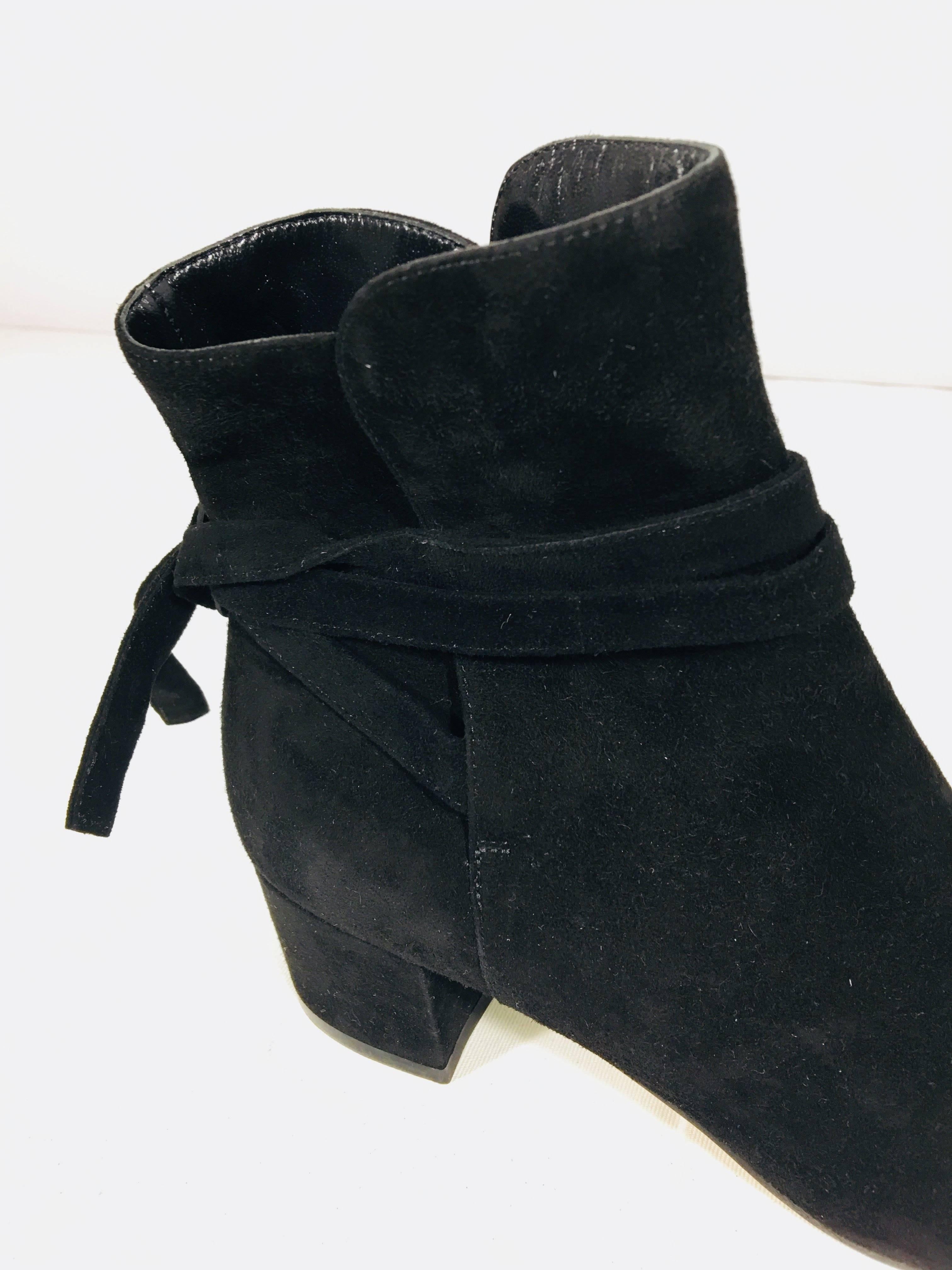Gianvito Rossi Lace Up Booties For Sale at 1stDibs | tie up booties ...