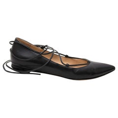 Gianvito Rossi Lace Up Flats - size 36