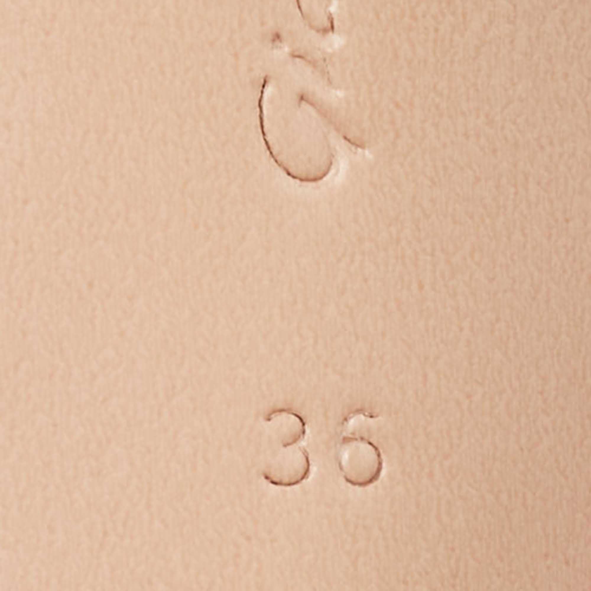 Gianvito Rossi - Sandales Aura en cuir rose métallisé, taille 36 en vente 4