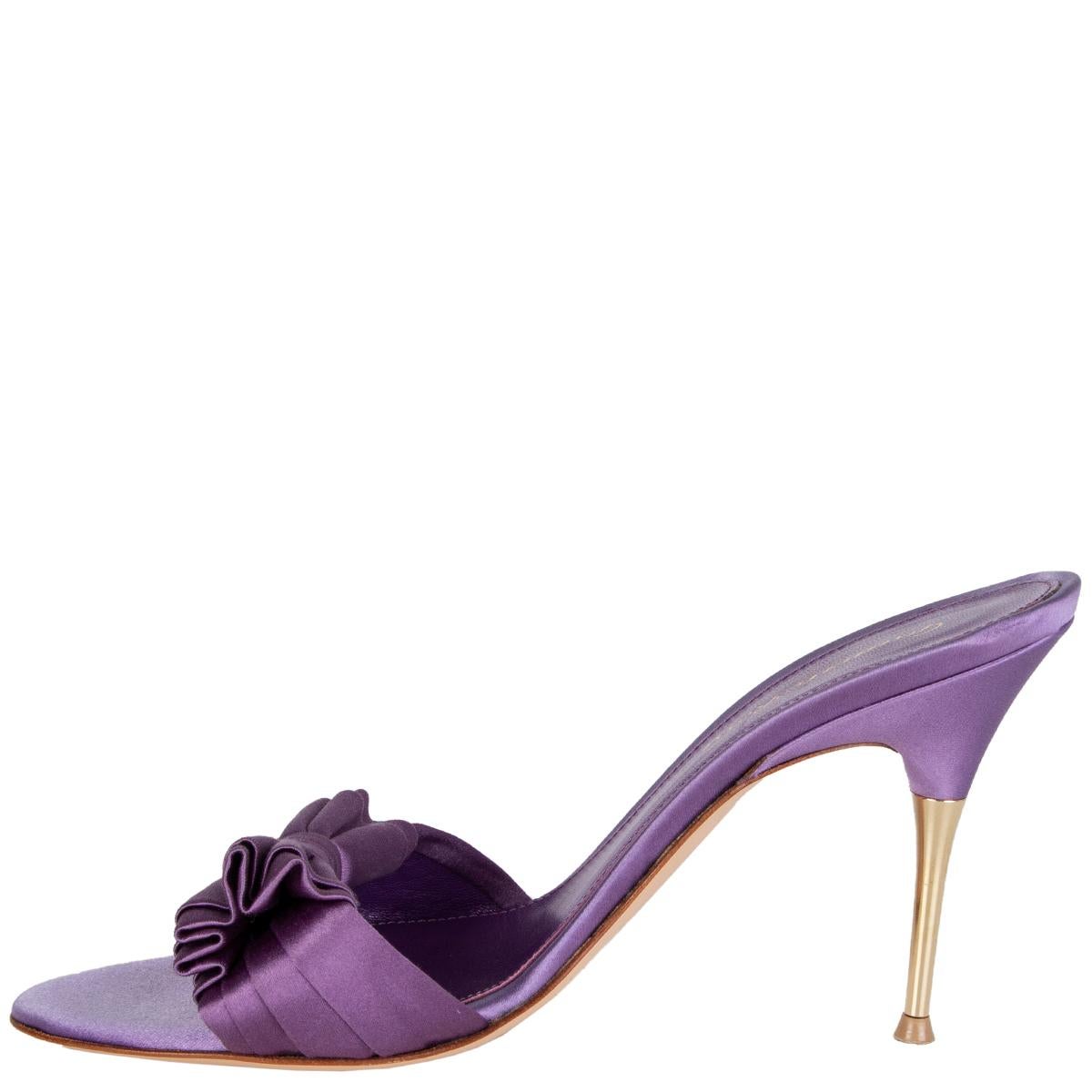 gianvito rossi purple sandals