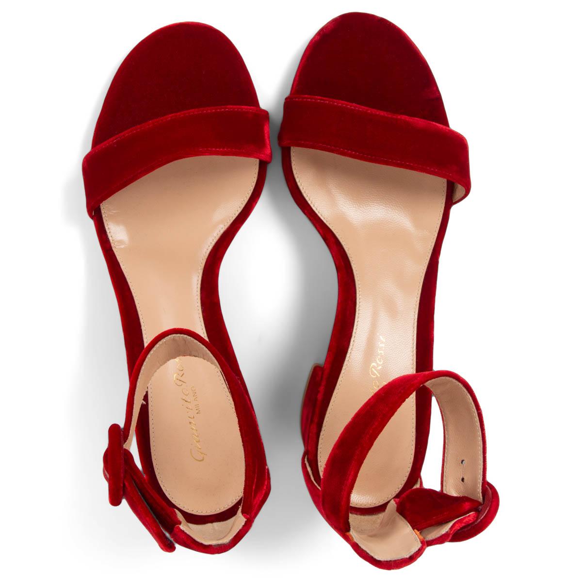red velvet shoes heels