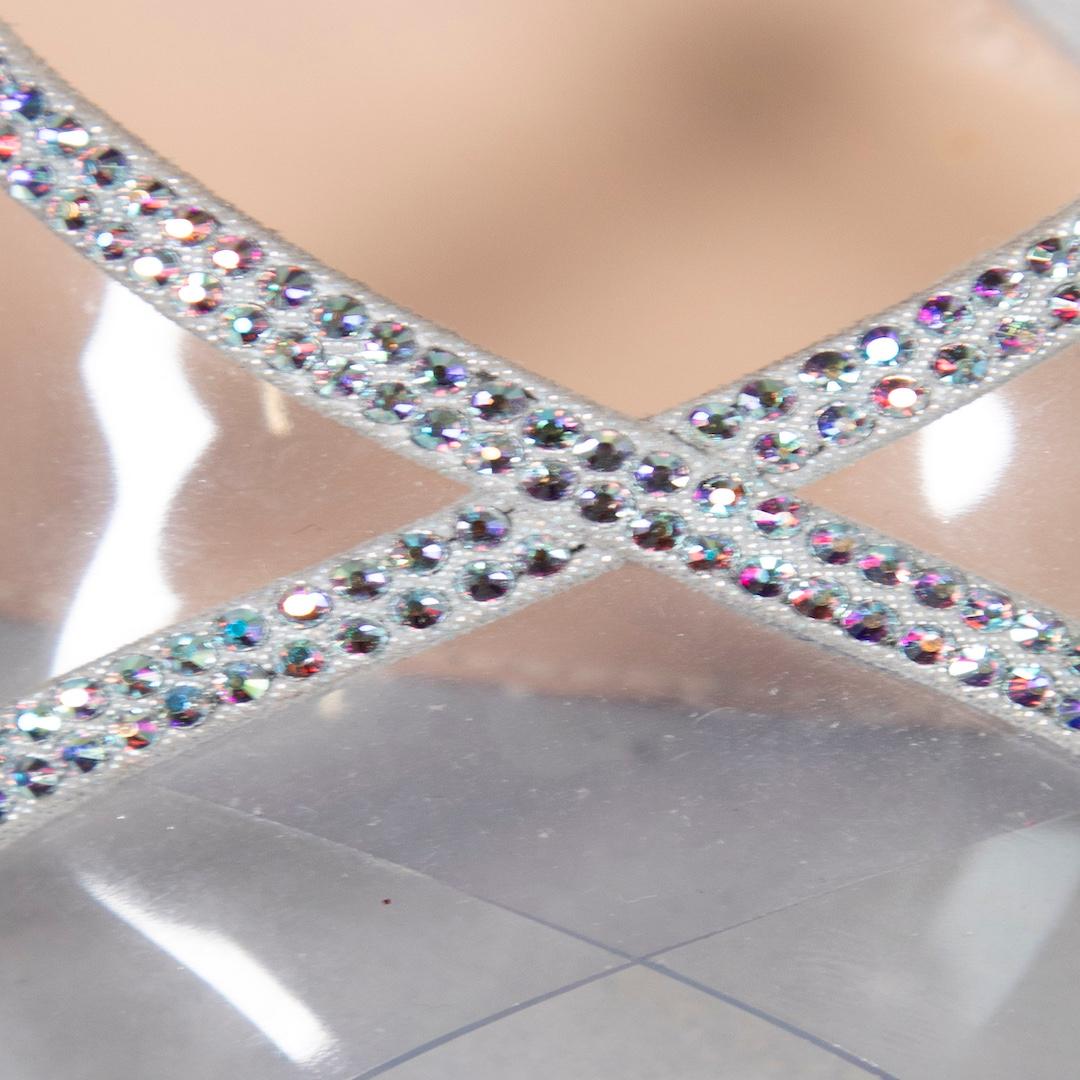 Gianvito Rossi Talons Crystelle 105 argentés Taille IT 37 Pour femmes en vente
