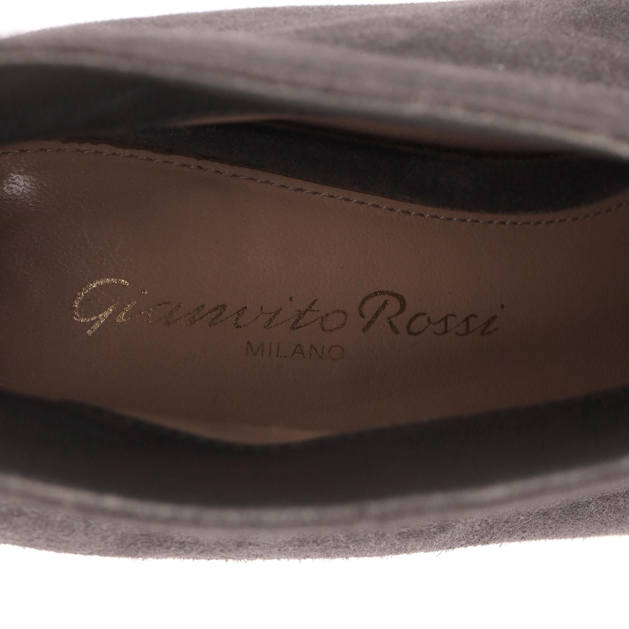 Gianvito Rossi Suede Ankle Boots en venta 1