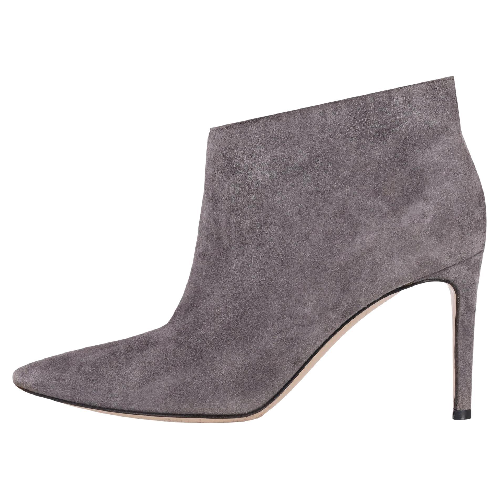 Gianvito Rossi Suede Ankle Boots
