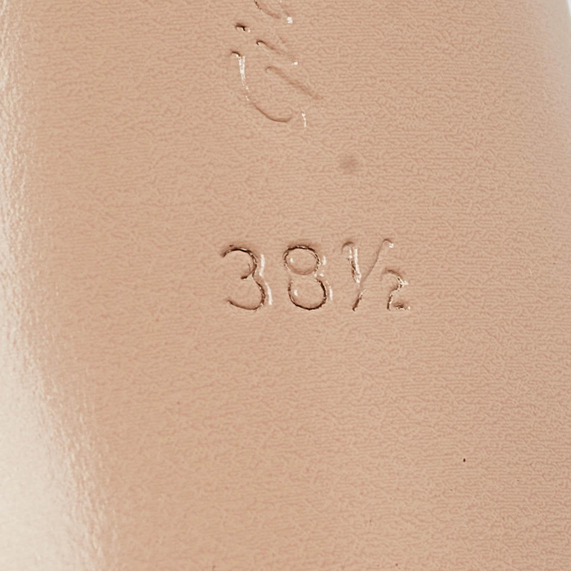 Gianvito Rossi Transparent PVC Elle Slide Sandals Size 38.5 For Sale 3