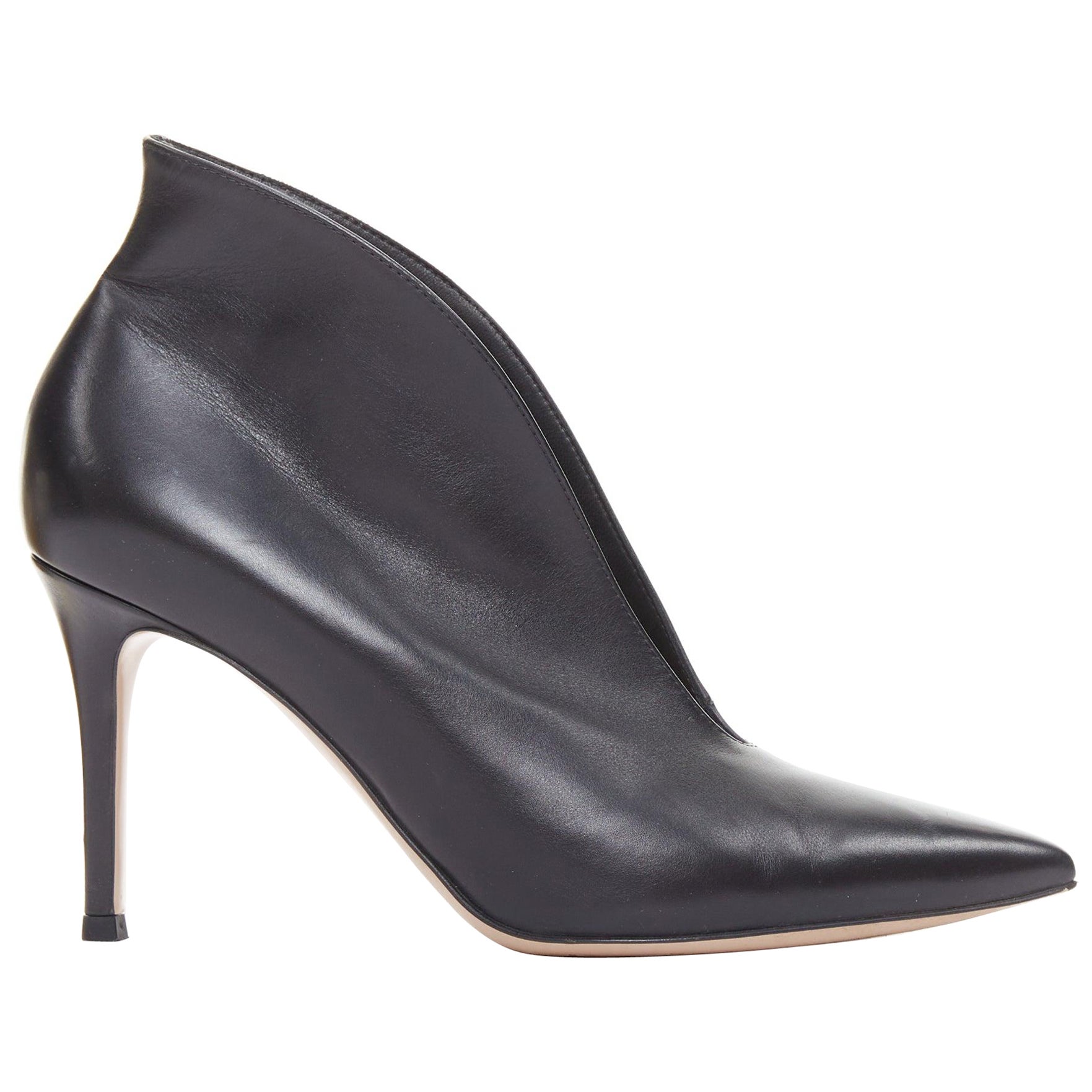 GIANVITO ROSSI Bombas de tacón Vania 85 de piel negra con abertura EU36 en venta
