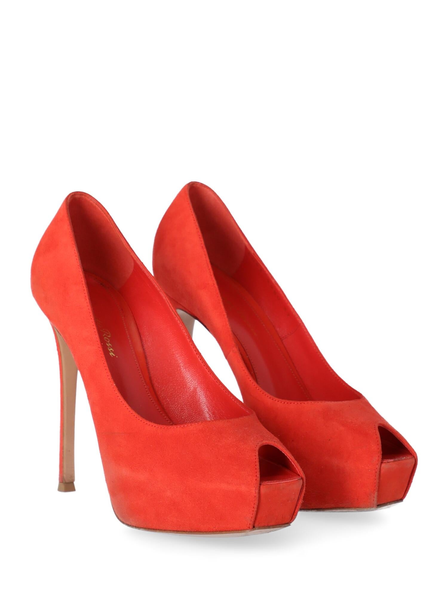 Shoe, leather, solid color, internal logo, suede, open toe, leather insole, branded sole, stiletto heel, high heel.

Includes:
- Dust bag
- Box
- Heel tip replacement

Product Condition: Good
Heel: negligible marks. Sole: visible signs of use.