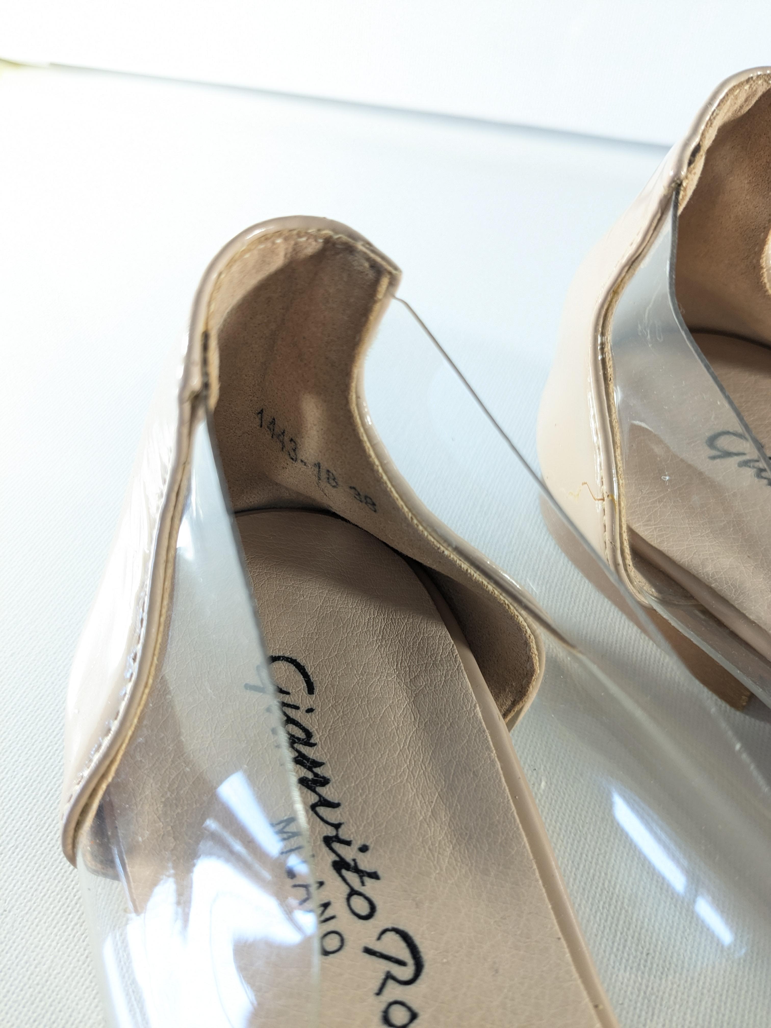 Ballerine Plexi di Gianvito Rossi in vendita 2