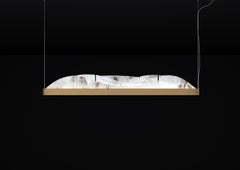 Giapeto Bronze-Pendelleuchte von Alabastro Italiano