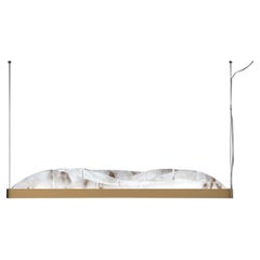 Lampe suspendue Giapeto en bronze par Alabastro Italiano
