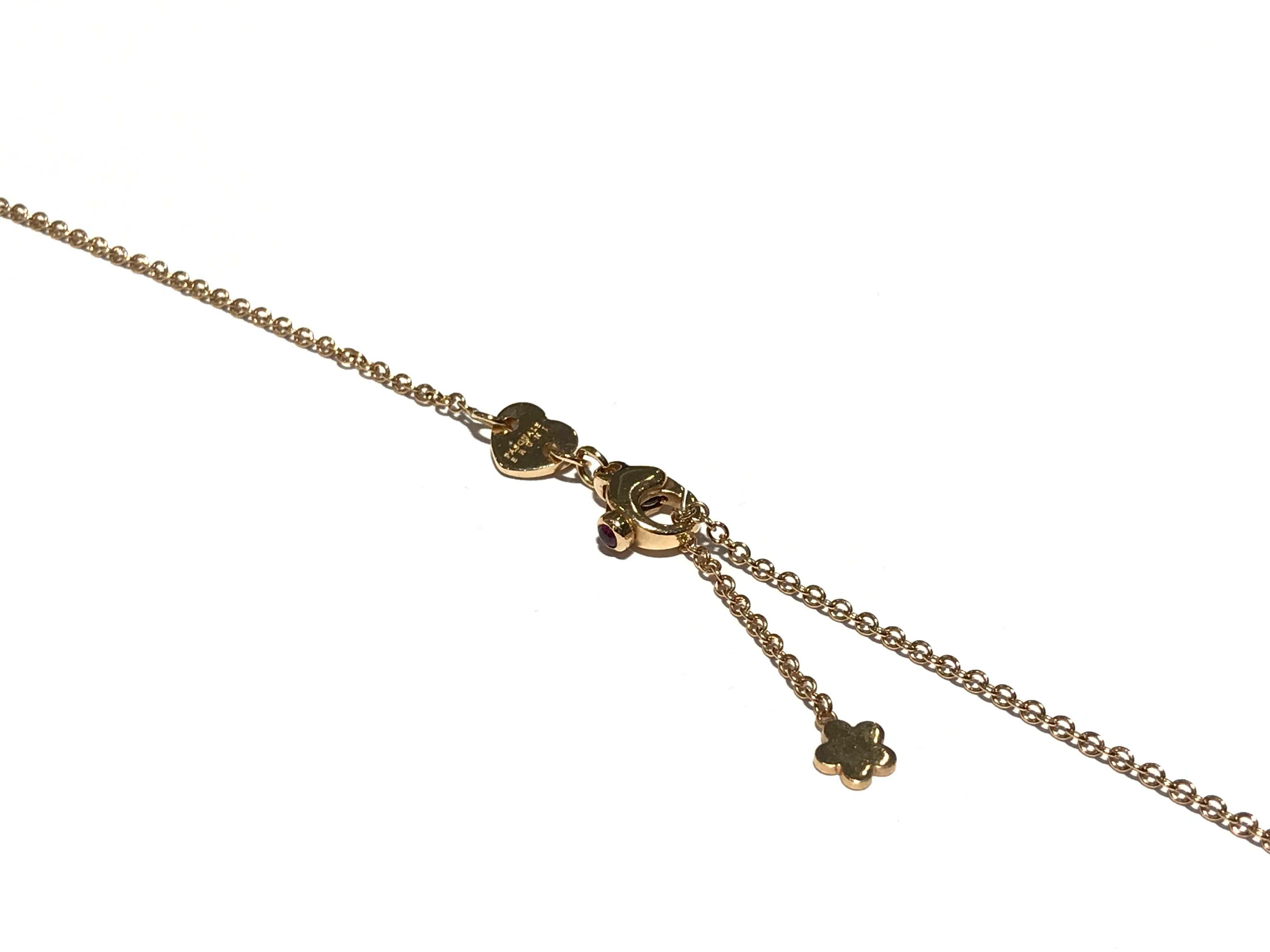 Giardini Segreti Pasquale Bruni Long Necklace in 18 Karat Rose Gold In New Condition For Sale In Toronto, Ontario