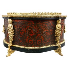Jardinier Napoléon III en marqueterie Boulle et bronze doré 19e siècle