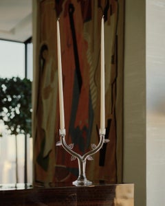 Giardino Hand Sculpted Glass Branch Candelabra by Sophie Lou Jacobsen