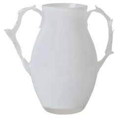 Giardino III Hand Blown Glass Handled Vase by Sophie Lou Jacobsen