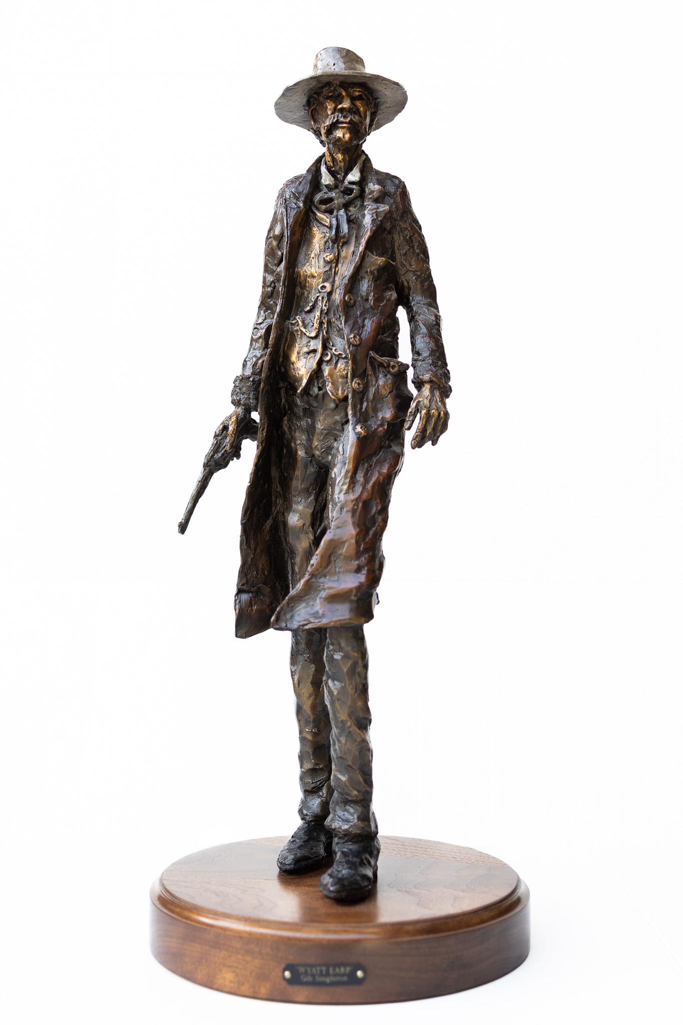"Wyatt Earp" Bronze Sculpture Edition 3/25