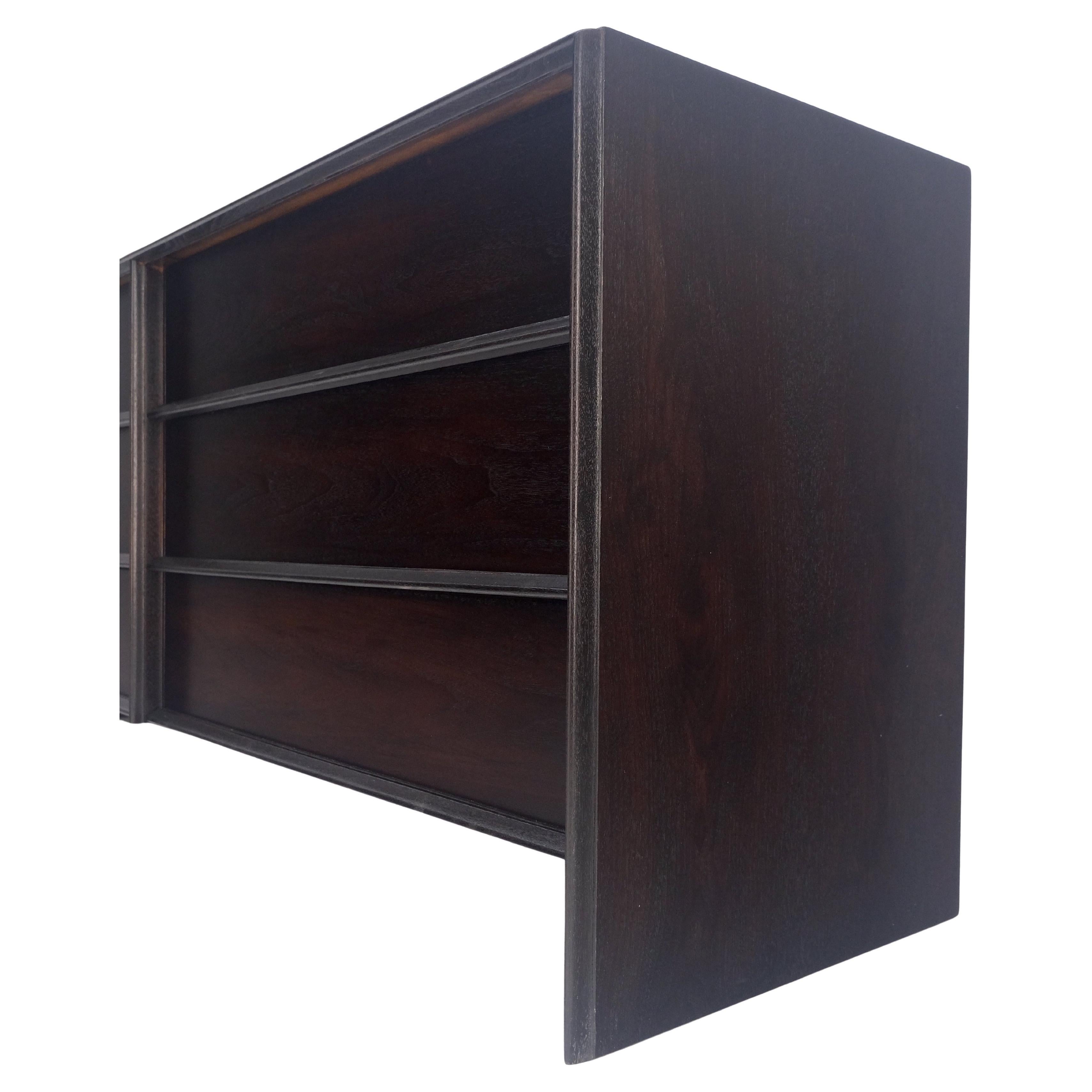 Gibbings für Widdicomb Ebonisiertes Nussbaumholz Lang 6 Eiche Schubladen Kommode Kommode MINT im Zustand „Gut“ im Angebot in Rockaway, NJ