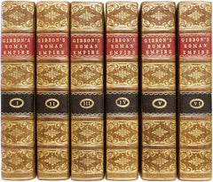 Gibbon, History of the Decline & Fall of the Roman Empire 6 Vols. 1776 - 1788