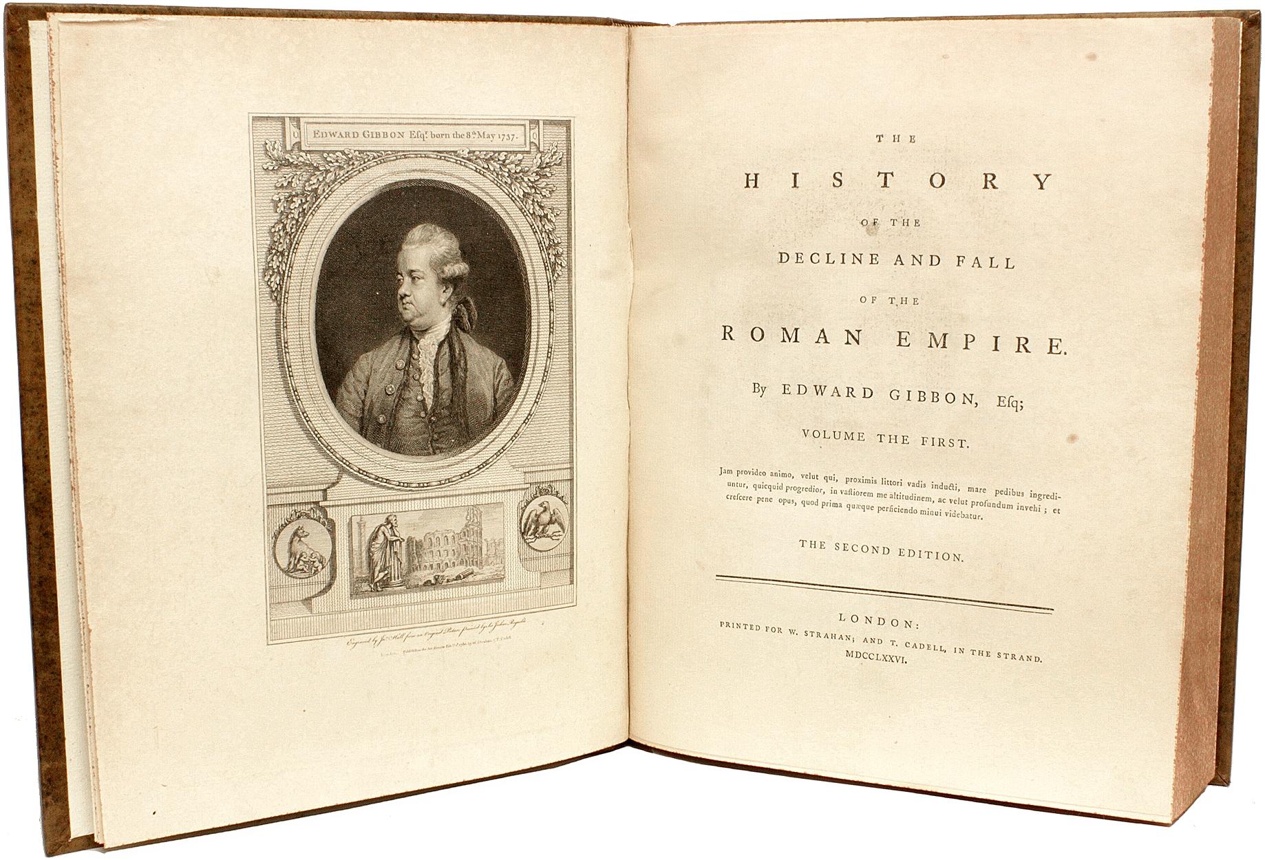 Gibbon, History of the Decline and Fall of the Roman Empire 6 Vols