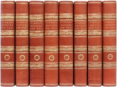 GIBBON - The Decline and Fall of The Roman Empire - NEW EDITION - 8 vols - 1838