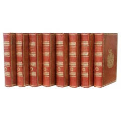 GIBBON - Le Decline et l'automne de l'Empire romain - NOUVEAU Édition - 8 volumes - 1838