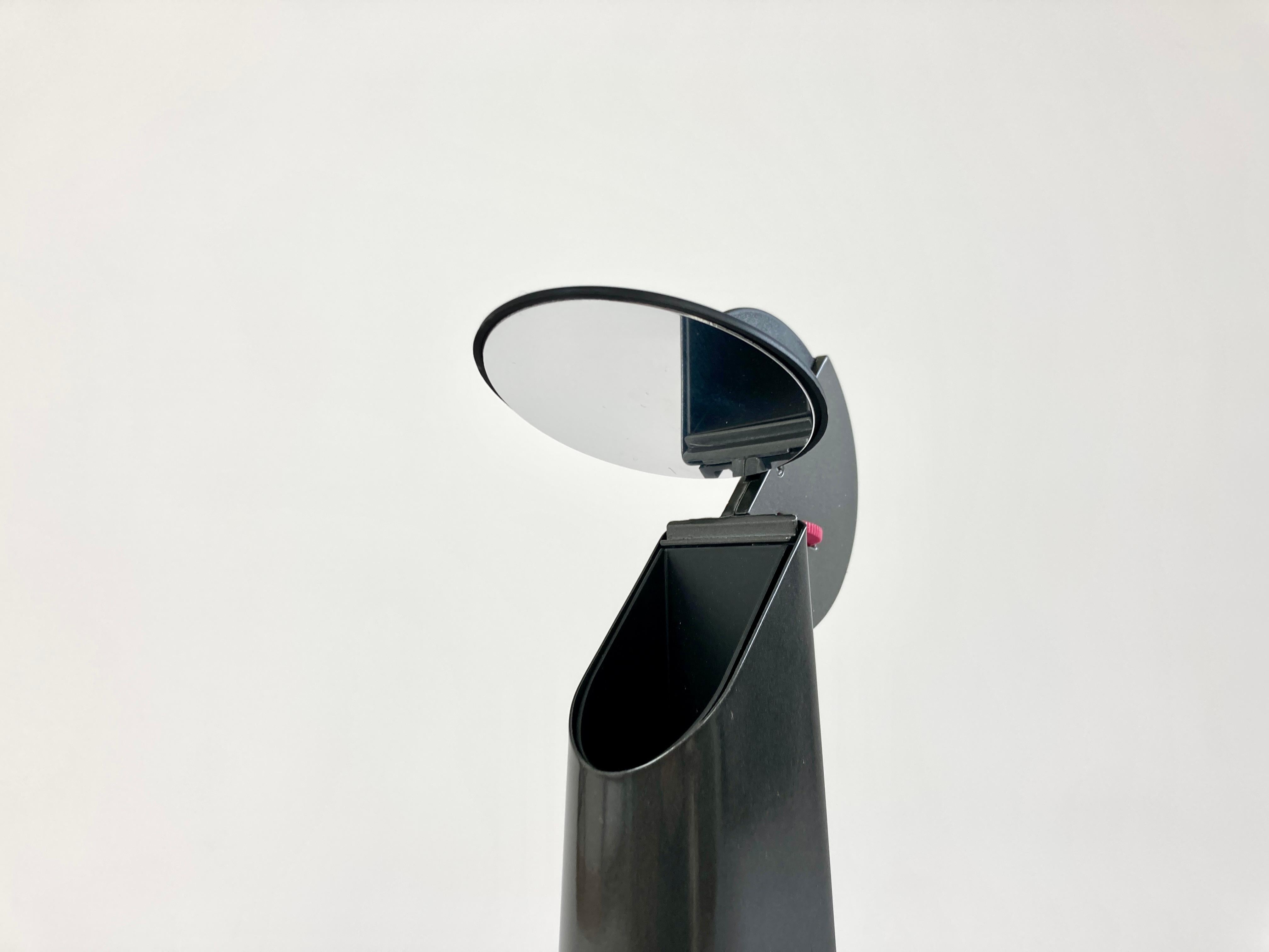 Aluminum Gibigiana desk lamp by Achille Castiglioni for Flos. New old stock