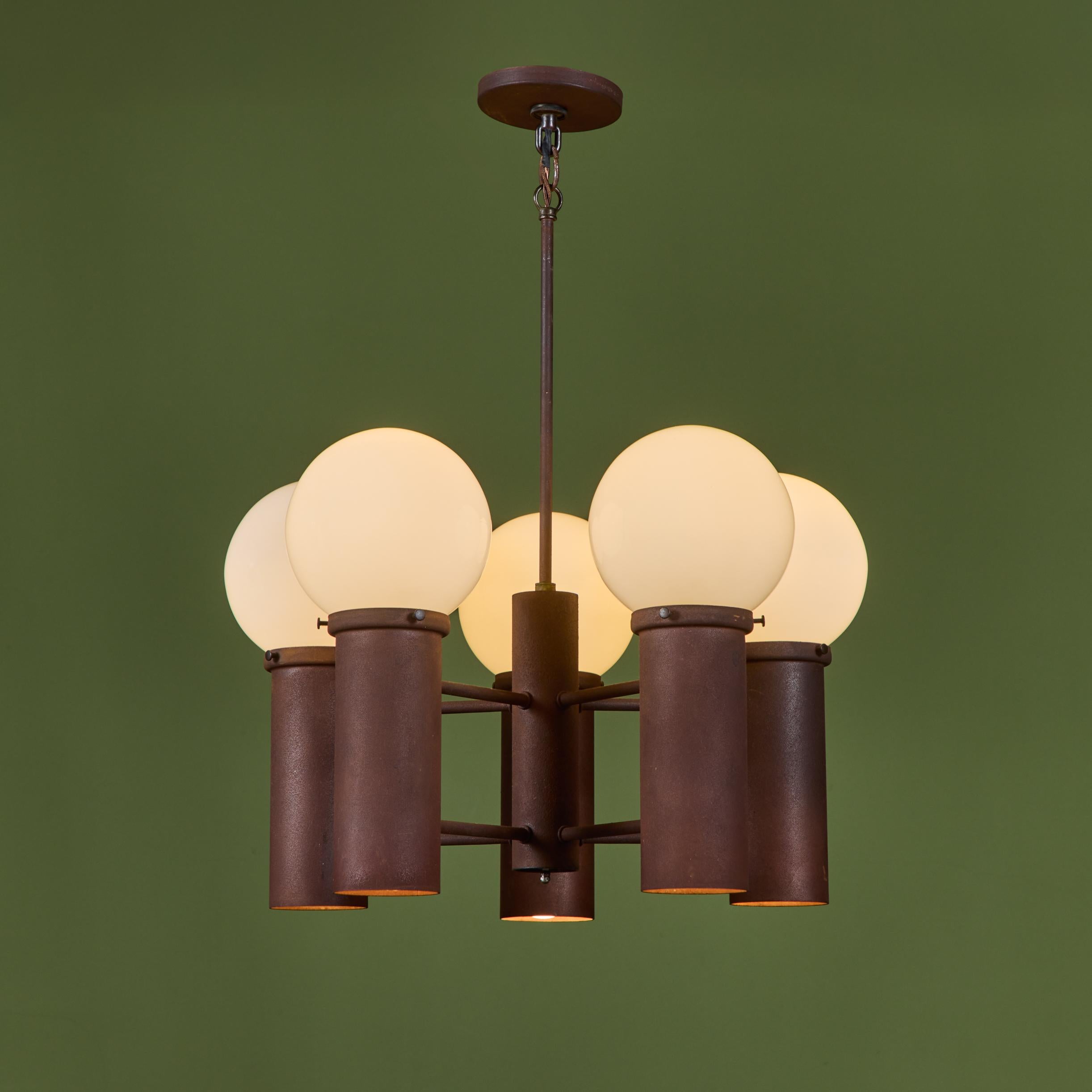 Americano Lampadario Gibson di Stuart Barnes per Robert Long Lighting in vendita