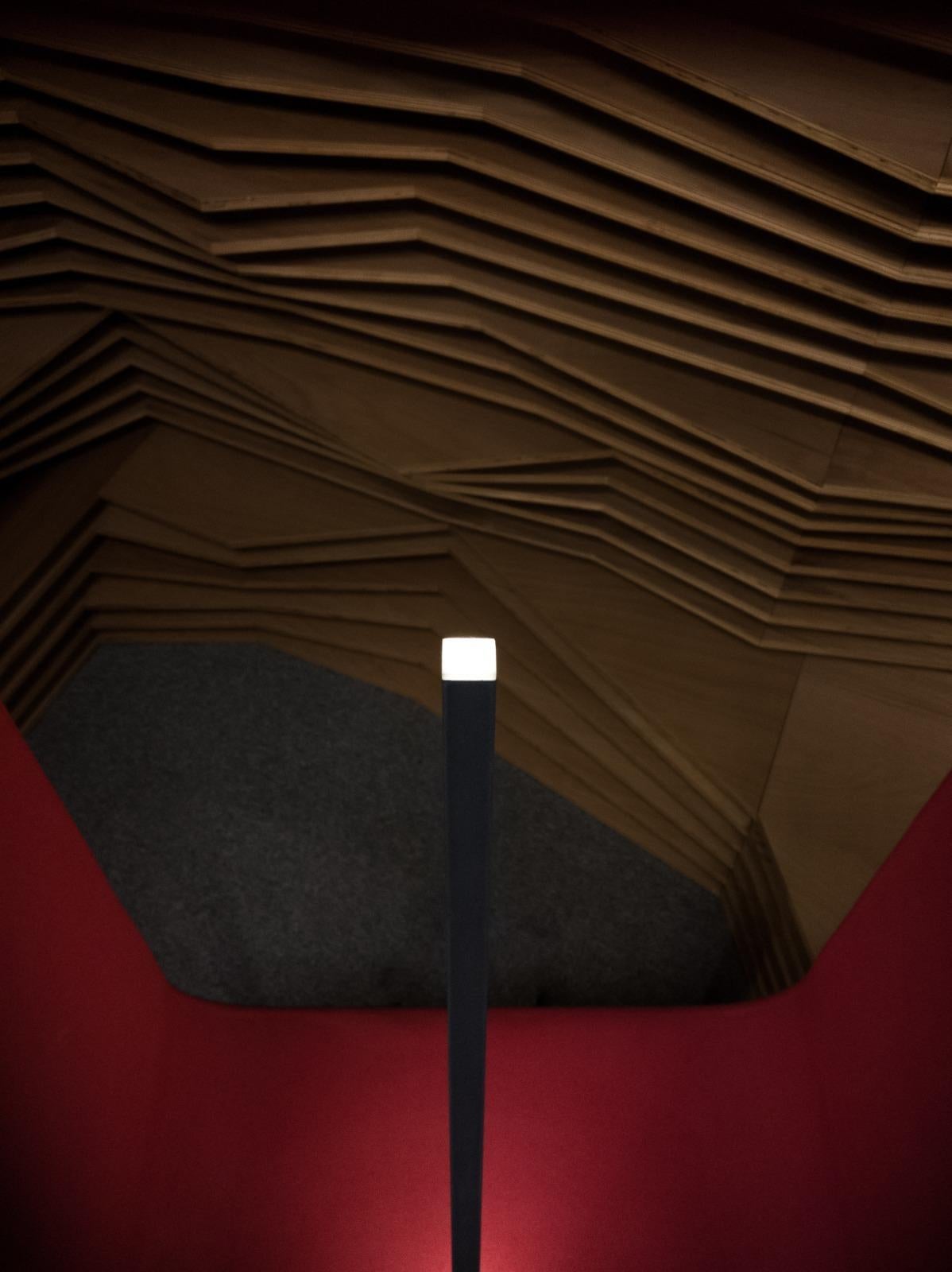 Gica Contra Floor Lamp Hand Made Minimalist Italian Design by Tommaso Cristofaro 5