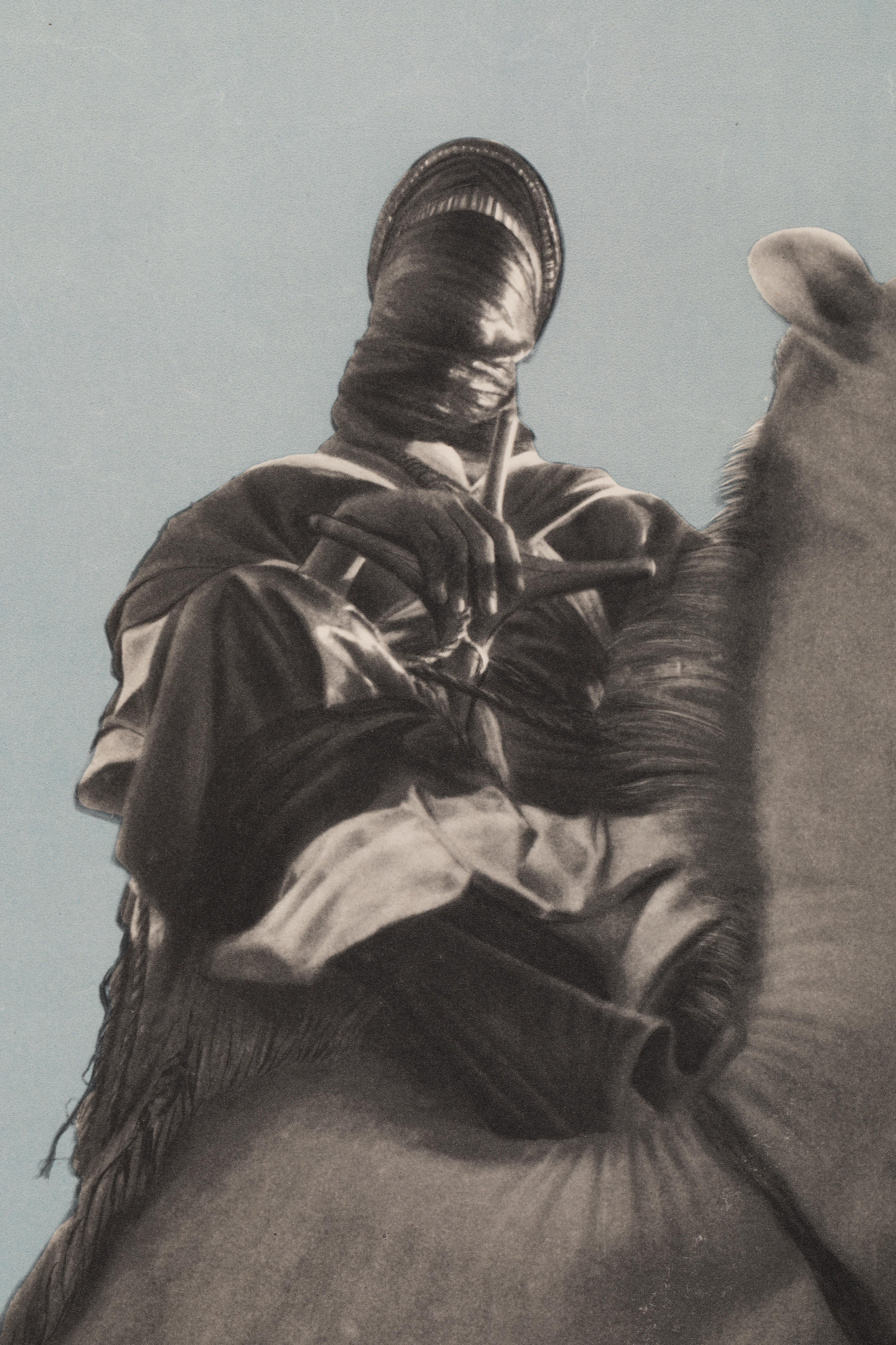 Art déco Affiche rétro originale de Gid, Exposition Sahara, Ethnographie, Touareg Camel 1934 en vente