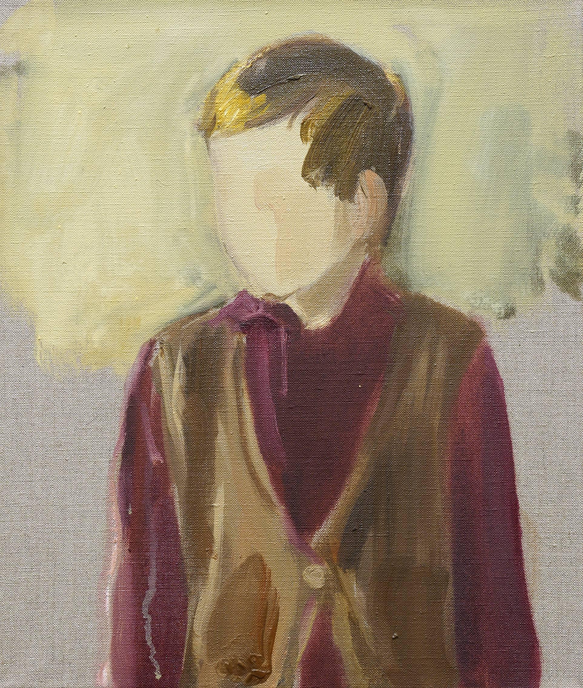 Gideon Rubin Figurative Painting - Untitled (Boy)