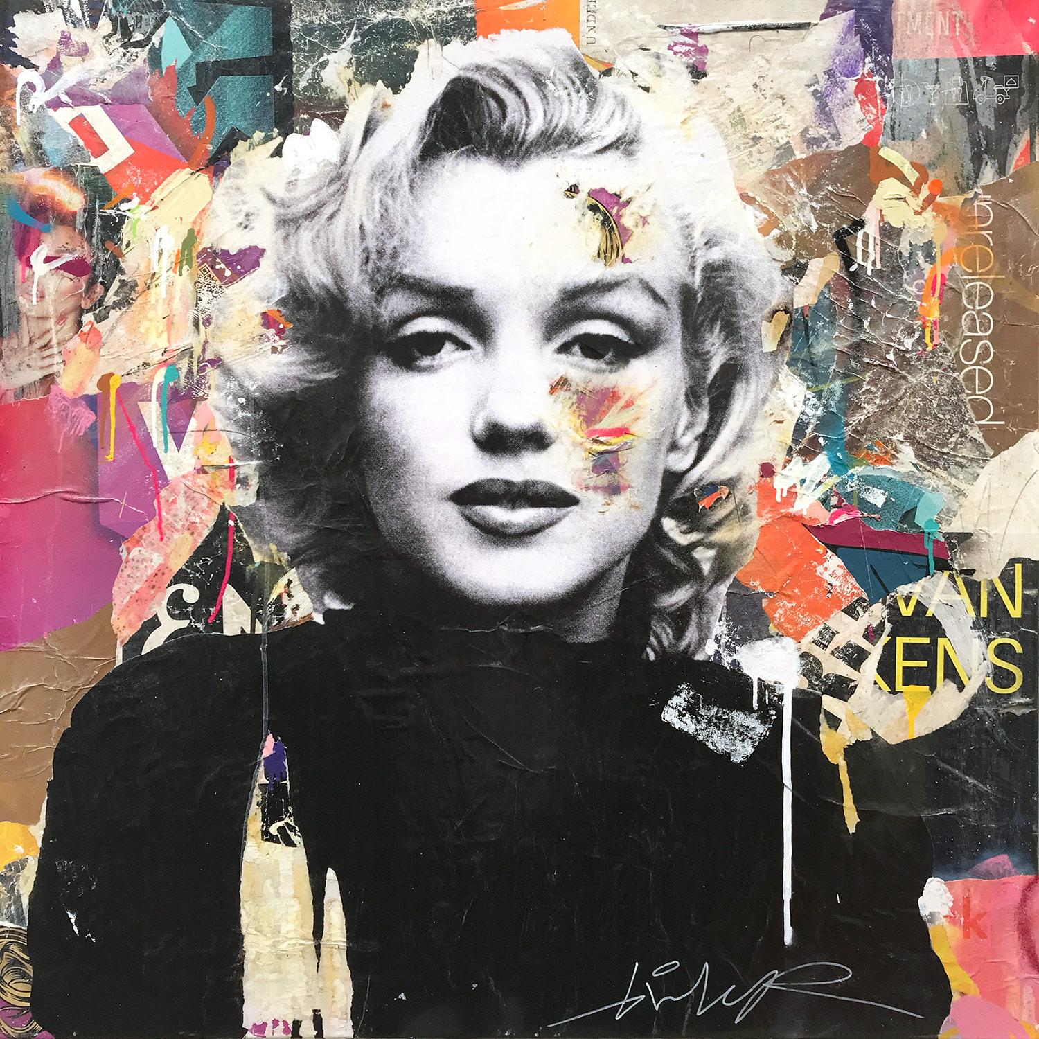 street art marilyn monroe