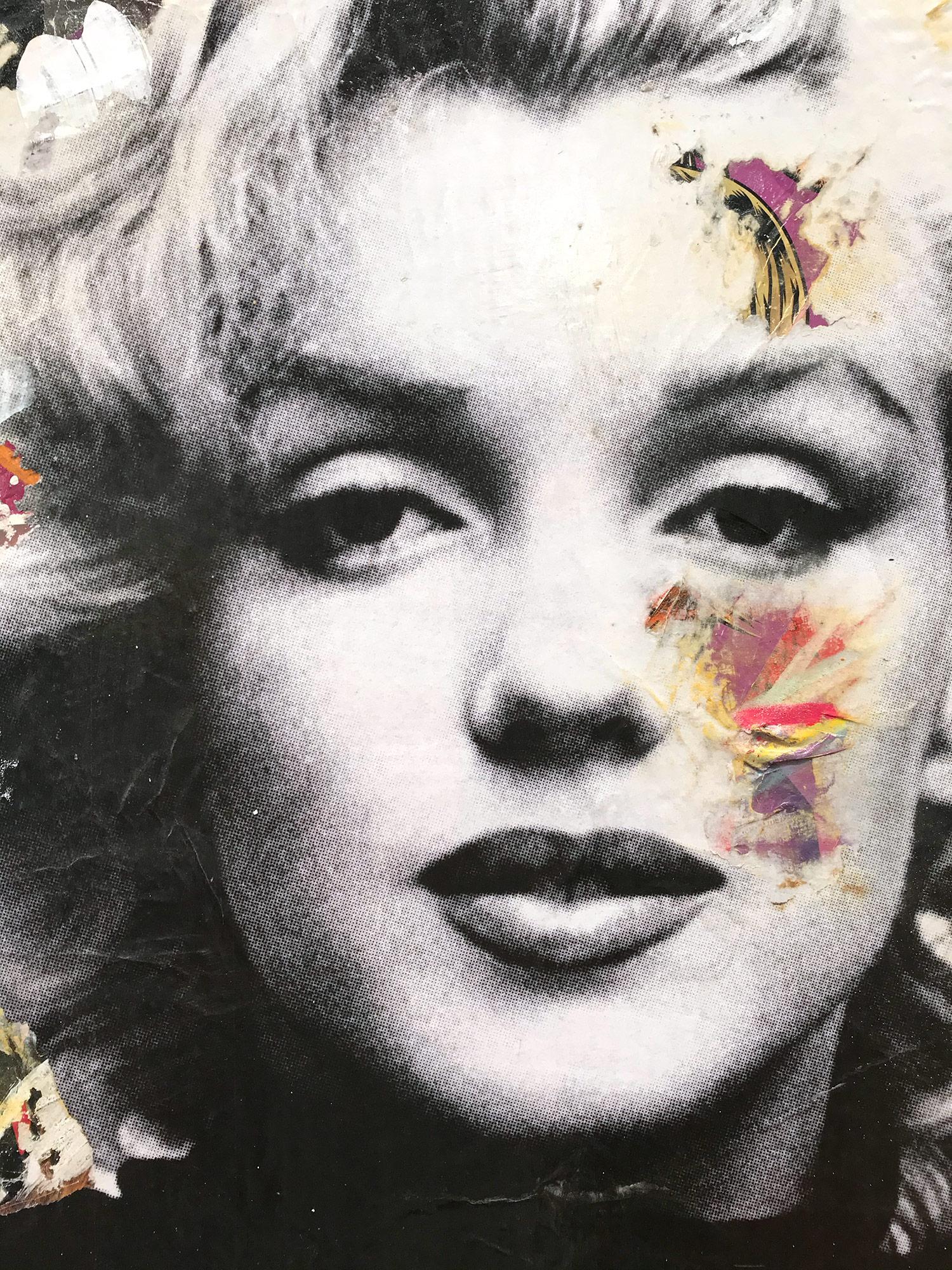 marilyn monroe graffiti art