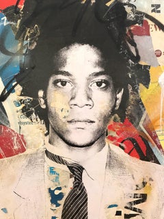 "Jean Michel" Basquiat Portrait Pop Art Street Art Painting on Canvas