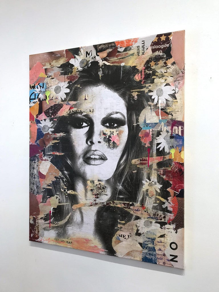 She’s Your Friend, Pop Art Portrait of Brigitte Bardot For Sale 14