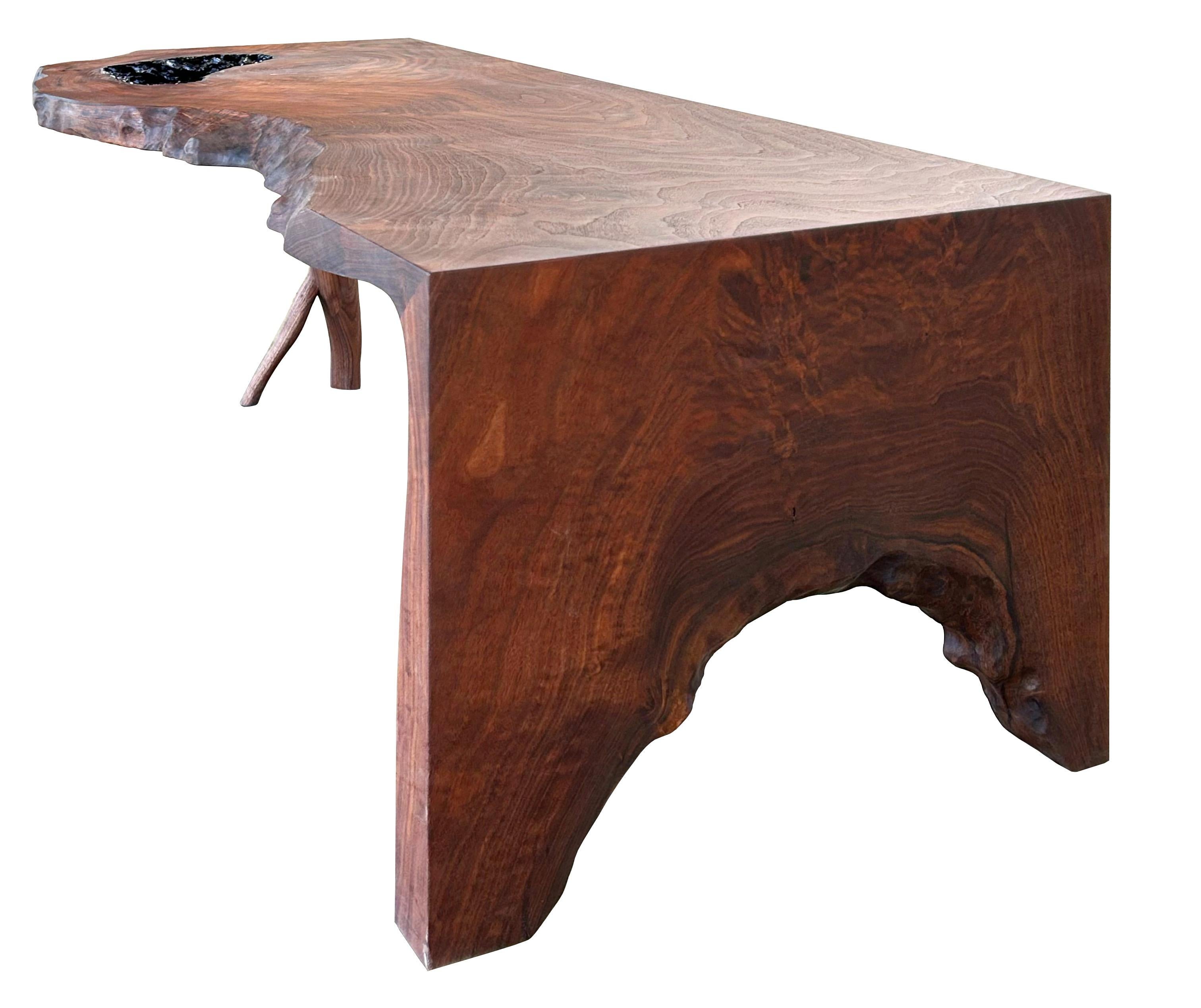 Contemporary Gieyok ( ㄱ ) Coffee Table For Sale
