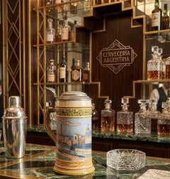 Gift from the Quilmes Argentine Brewery, German, Design: Villeroy & Boch Factory