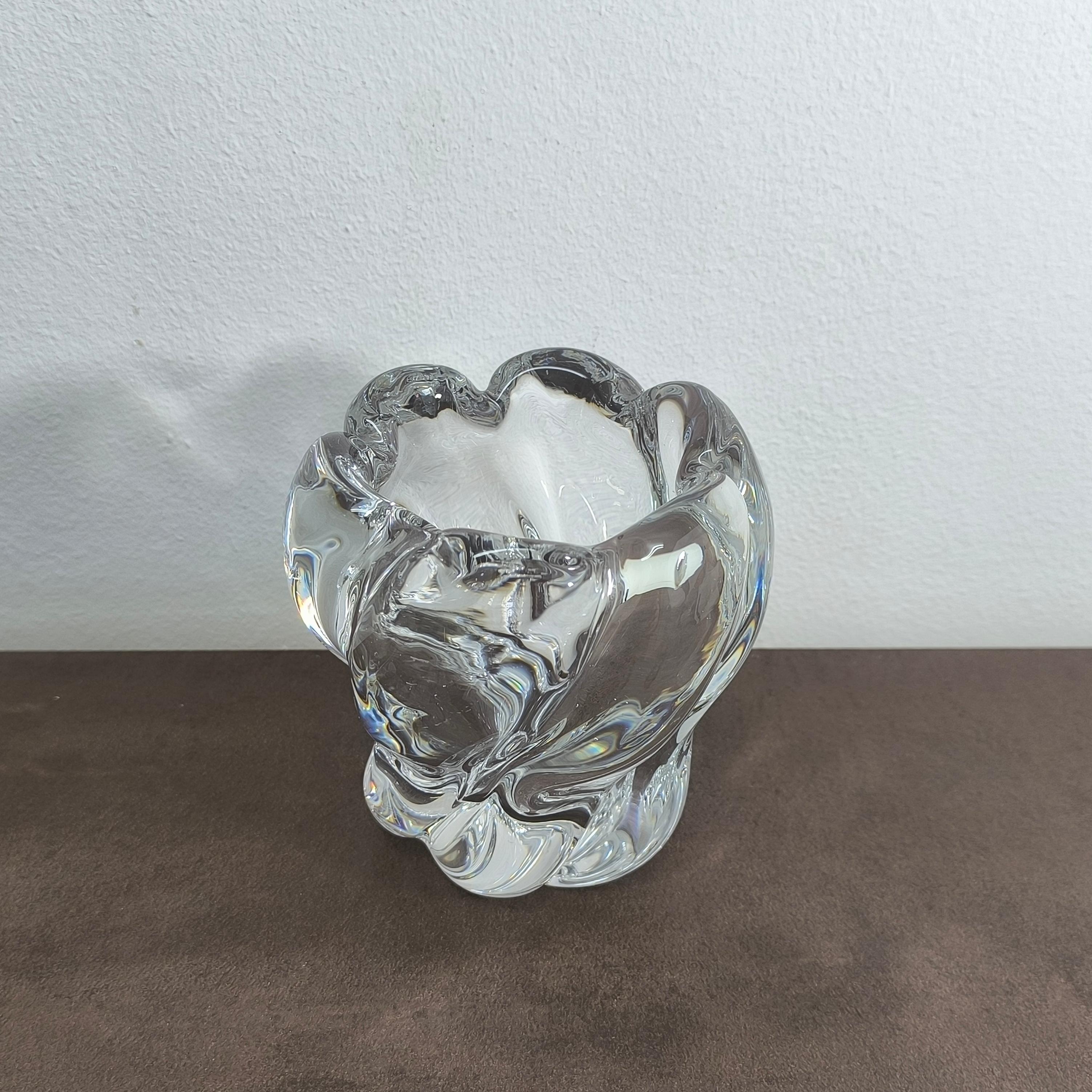 Idea regalo Edvin Öhrström per Orrefors Vaso scultoreo in vetro organico soffiato a mano In condizioni ottime in vendita a Bochum, NRW