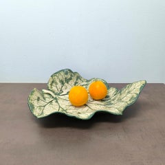 GIFT IDEA - Nature-Inspired Ceramic Leaf Dish - Midcentury Organic Modern Accent