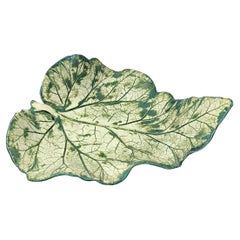 IDEA REGALO - Piatto di foglie in ceramica ispirato alla Nature - Accento organico moderno del Medioevo