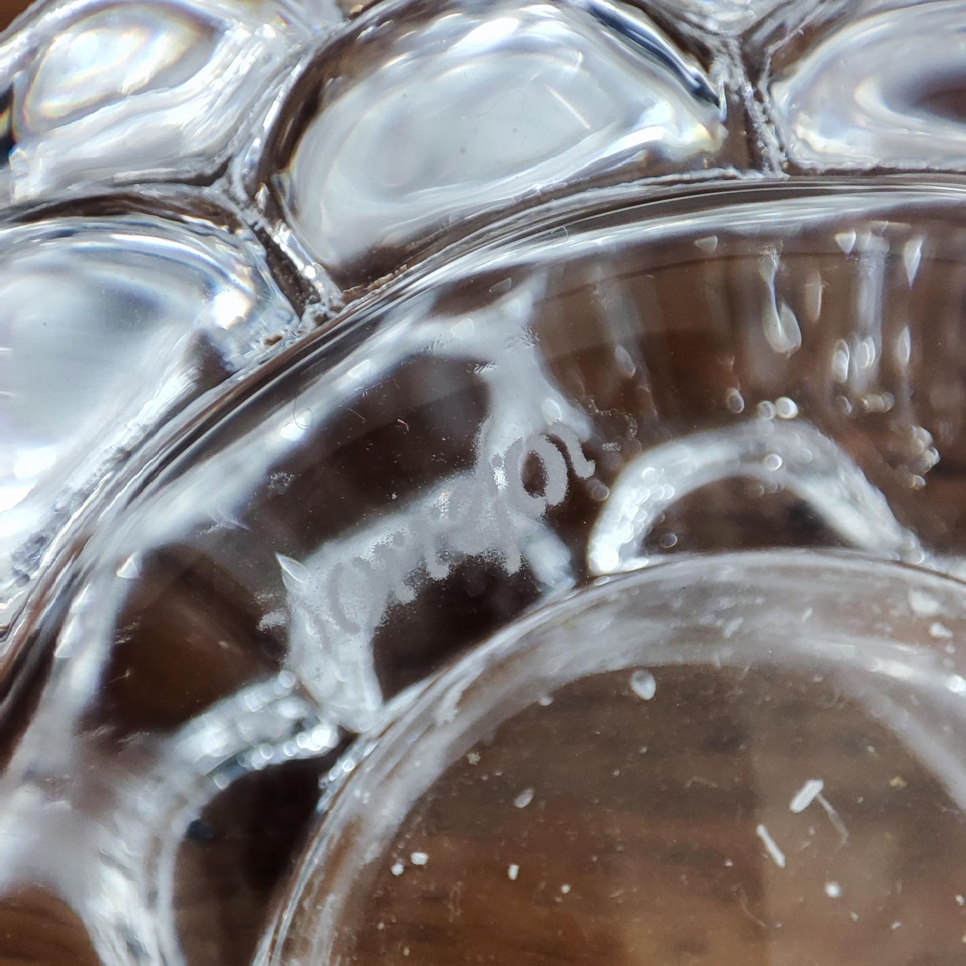 GIFT IDEA - Orrefors Anne Nilsson Pair Candle Holders Scandinavian Crystal Art For Sale 7