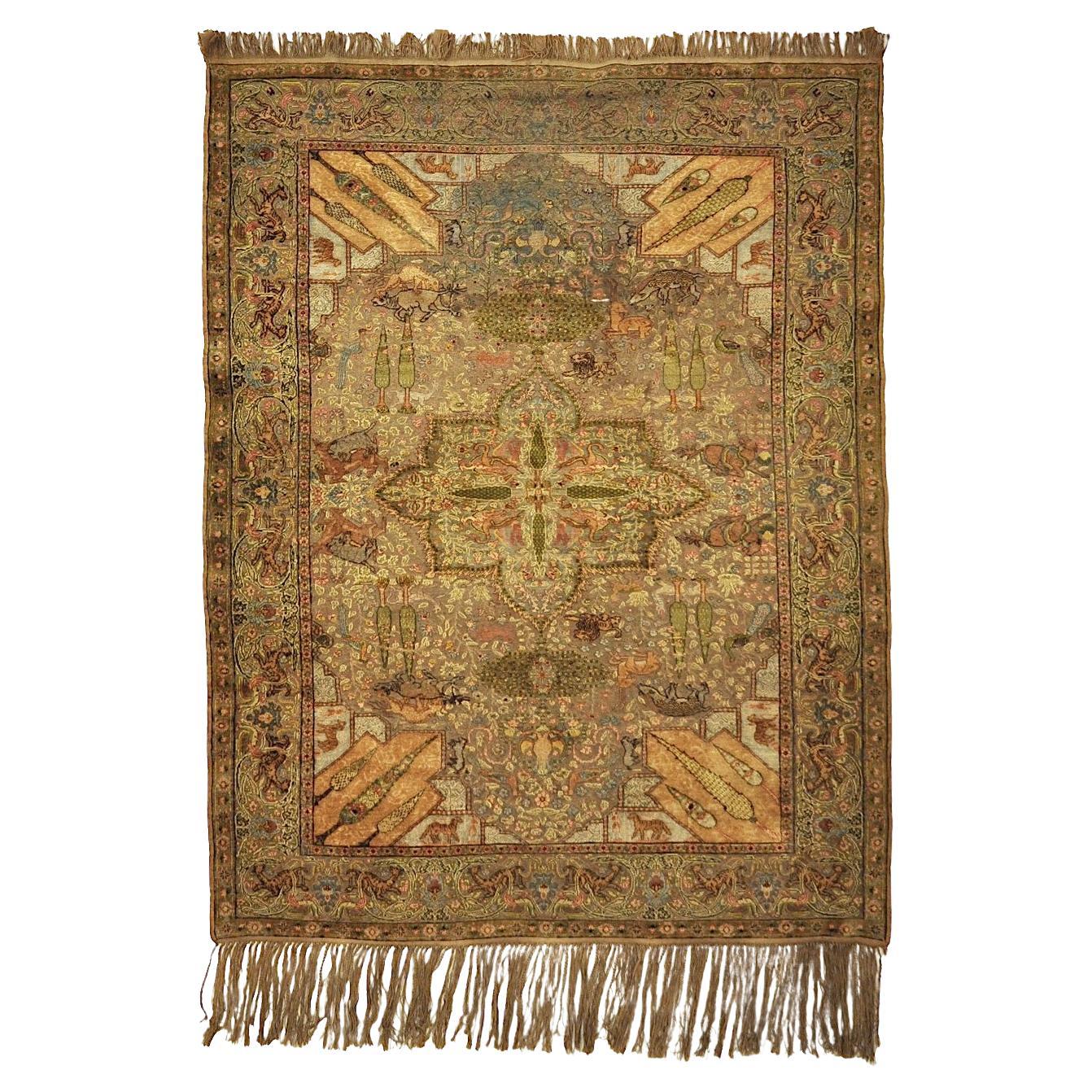 Dono allo zar di Russia; calchi d
oro, d
argento e di seta nel Giardino del Paradiso in vendita